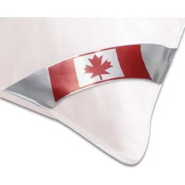 Künsemüller Daunenkissen Canadische Schneegans 80 x 80 cm Weiß