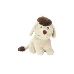 Heunec Plüschtier  Hund Moppi , braun , Obermaterial: 100% recyceltem Polyester, Füllung: 100% recycelte Polyesterwatte , Maße (cm): B: 12 H: 24