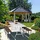 Relaxdays Bierbank 180 x 43 x 0 cm Braun/Schwarz