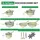 just perfecto household appliances JUST PERFECTO Induktions Töpfe Set 15 pcs - Pfannenset mit deckel - Induktions Töpfe Set - töpfe & pfannen set ohne PTFE und PFOA - Kratzschutz- Kochgeschirr Topfset induktion (Green)