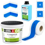 LEVEL PLUS Dichtset für Duschabdichtung Flüssigfolie 8 kg