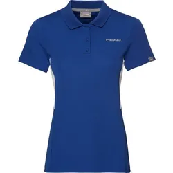 HEAD Damen Poloshirt CLUB Tech Polo Shirt W, royal, L
