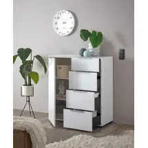 HBZ Santorin 90 x 99 x 40 cm Weiß