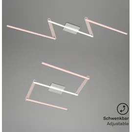 Briloner LED Deckenleuchte 5-flg. schwenkbar silber
