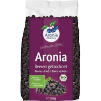 Aronia ORIGINAL Bio Aroniabeeren getrocknet 200 g | Schonend getrocknete Beeren | Vegan, ohne Konservierungsstoffe, ohne Zuckerzusatz (lt. Gesetz)