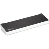 Startech StarTech.com USB-C Dockingstation Triple 4K HDMI DisplayPort 60W PD - USB Hub, Silber,