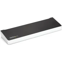 Startech StarTech.com USB-C Dockingstation Triple 4K HDMI DisplayPort 60W PD - USB Hub, Silber,