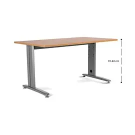 Rocada Schreibtisch Eiche grau