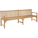 vidaXL Gartenbank 228 x 63 x 90 cm Braun