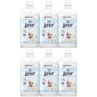 7tlg. Set | 6x1700ml Lenor Weichspüler Sensitiv 408WL Hypoallergen + Sisal Bag