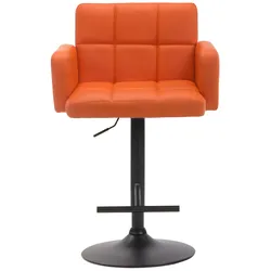 CLP Barhocker Los Angeles orange/schwarz
