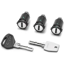 GIVI Smart Security Lock 3 Cases Slr103 Topcase-verschluss - Silver / Black - One Size