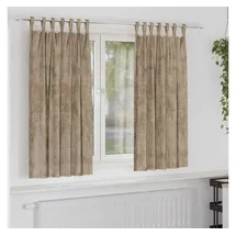 vidaXL Vorhang, Samtvorhänge 140 cm Samt