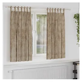 vidaXL Vorhang, Samtvorhänge 140 cm Samt