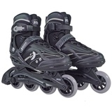 Best Sporting Inline Skates für Teenager + Erwachsene, schwarz, 41-42