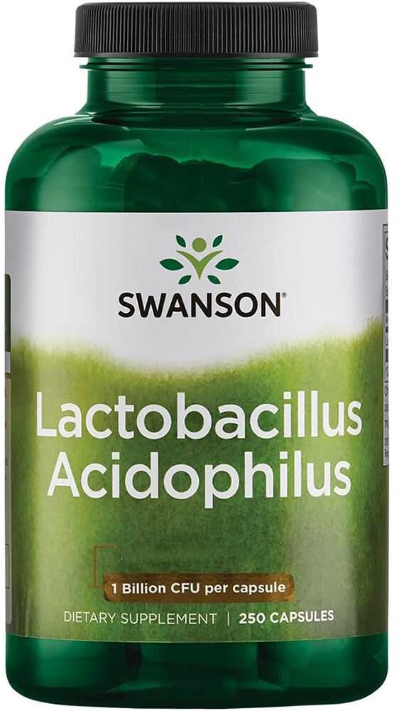 Swanson, Lactobacillus Acidophilus, 1 Billion CFU, 250 Kapseln
