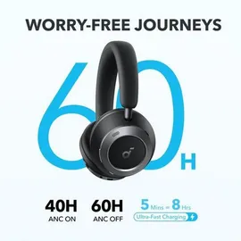 Soundcore Space One Pro Tiefschwarz + Case