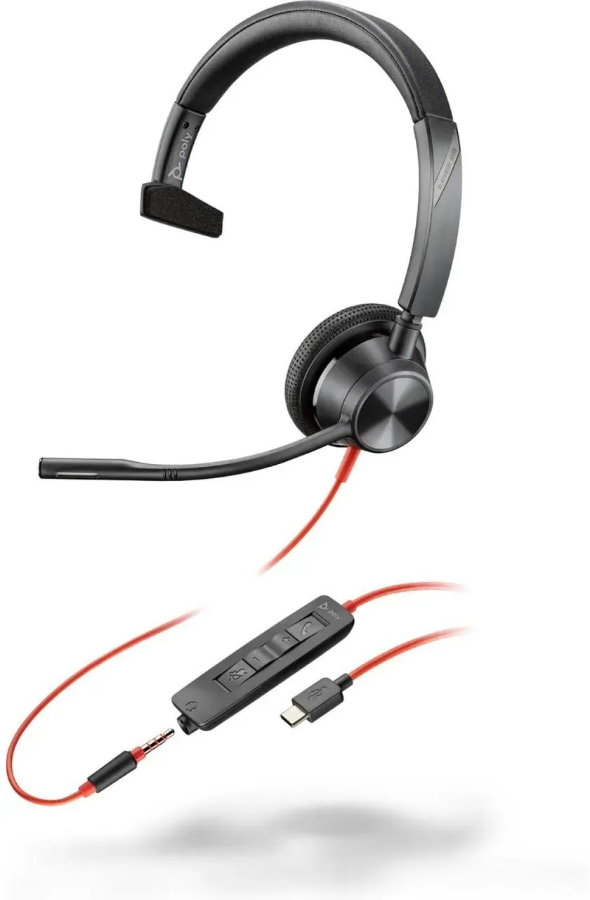 Preisvergleich Produktbild Poly Blackwire 3315 Monaurales Headset