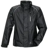 Planam Monsun Regenjacke Unisex Schwarz 4XL