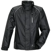 Planam Monsun Regenjacke Unisex Schwarz 4XL