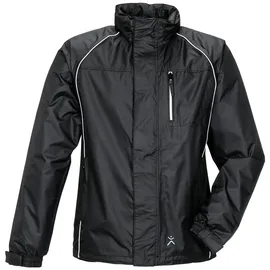 Planam Monsun Regenjacke Unisex Schwarz 4XL
