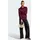 adidas FIREBIRD TRACK TOP LOOSE. - Maroon / Black - S