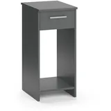 Vicco PC-Schrank Beistellschrank Computerschrank Odin Anthrazit, Schublade PC-Fach
