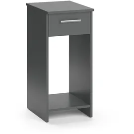 Vicco Odin 35,1 x 45 x 77 cm Anthrazit/Grau