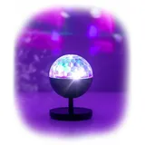 InnovaGoods Istarlyt Kabelloser Lautsprecher mit LED-Projektor Schwarz