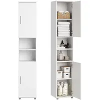 Home collective Hochschrank Weiß Holzwerkstoff, 35x187x35 cm (BxTxH) |