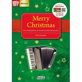 HAGE MUSIKVERLAG Merry Christmas für Akkordeon