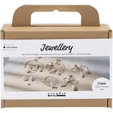 Creativ Company Mini Kreativ Set Schmuck Drahtohrringe vergoldet