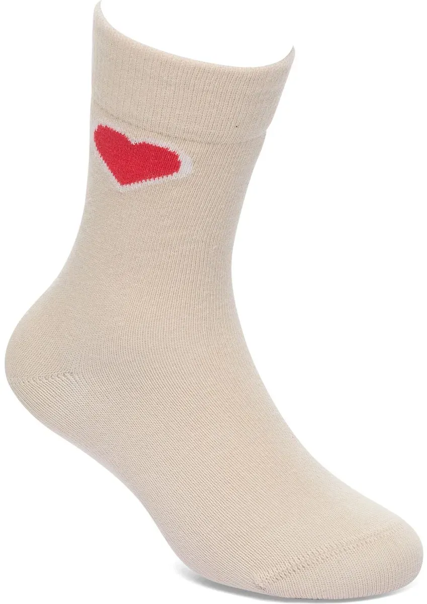 Birkenstock Cotton Sole Kids Hearts eggshell (1631) 33