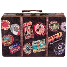 BIRENDY Truhe Kiste KD1291 26 x 15 x 8 cm 1-tlg. Braun
