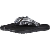 Teva Damen VOYA FLIP Flipflop, Bar Street Weiß Multi, 42 EU