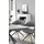 Harper Highboard 109 x 145 x 37 cm Weiß