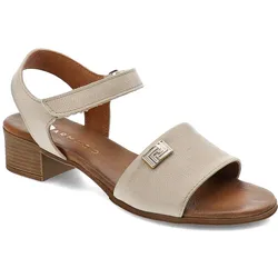 Beige Sandalen Armodo Absatzschuhe, 38