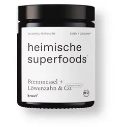 Kruut Heimische Superfoods Wildkräuterpulver bio