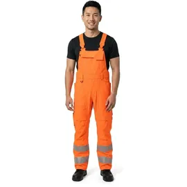 Mascot Latzhose Knietaschen, Stretch-Einsätze Latzhose, hi-vis Orange 82C60