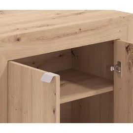 Home Affaire Schreibtisch Eudox Eiche Artisan ausziehbar