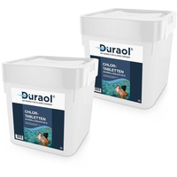10 kg (2 x 5 kg) - Duraol® Chlortabletten schnelllöslich 20 g