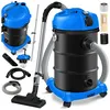 MASKO® 6IN1 Industriestaubsauger Staubsauger Nass Trocken Sauger Aschesauger 2300W + Steckdose ✓ Blasfunktion ✓ Trocken-Saugen & Nass-Saugen & ohne Beutel beutellos,