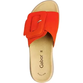 Gabor Pantolette rot 41