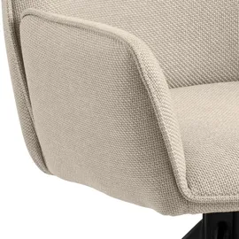 Actona 2er Set Actona Stuhl Glenda Stoff Beige