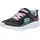 SKECHERS Microspec Kinder Schwarz/Pink/Türkis 33