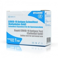 300er Set HYGISUN COVID-19 Antigen Schnelltest - Kit/ Spucktest/ Laientest - einzeln verpackt