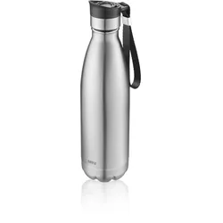 GEFU Isolierflasche Olimpio 750 ml Edelstahl Silber