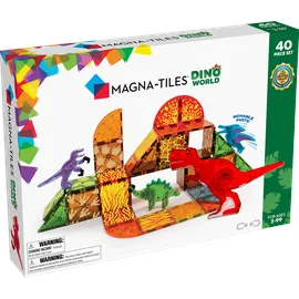 Magna-Tiles Dino World Bausatz 40 Teile