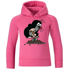LOGOSHIRT Kapuzensweatshirt bedruckt Pink 92/98