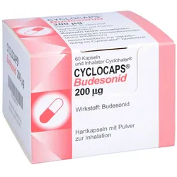 CYCLOCAPS Budesonid 200 μg Inh.Kaps.+Cyclohaler 60 St